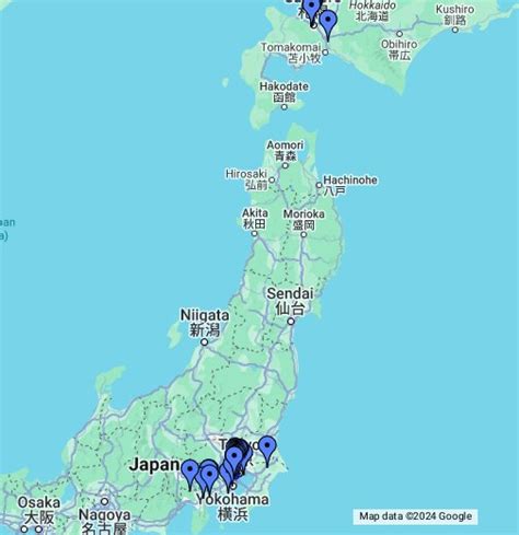 google maps japanese